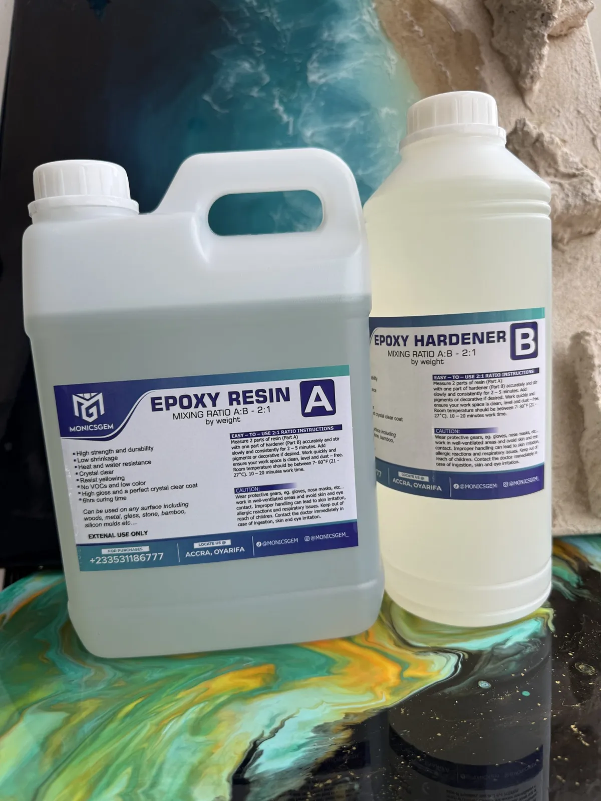 Fast cure Epoxy resin